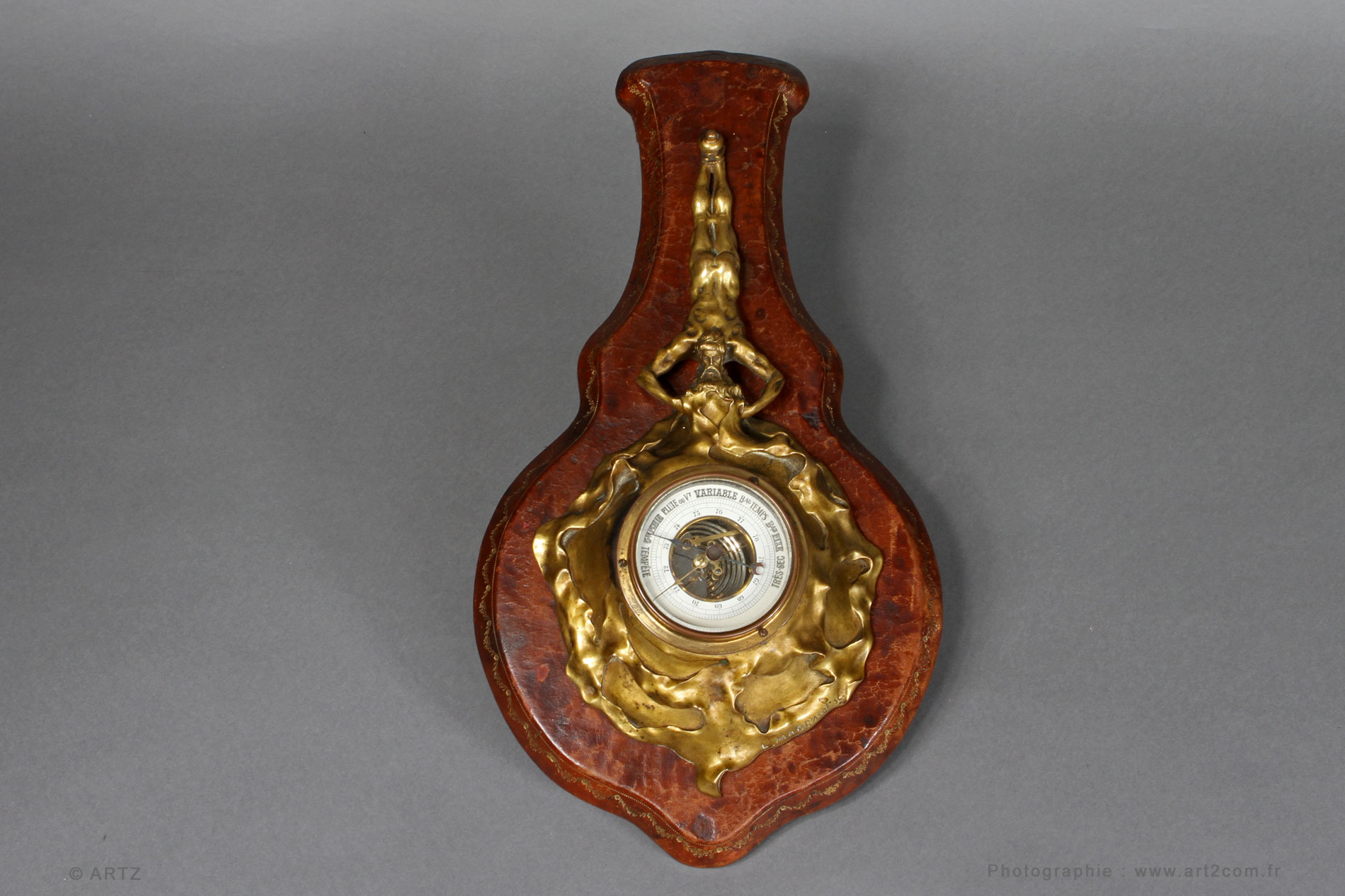 Barometer L.MADRESSI - Art nouveau