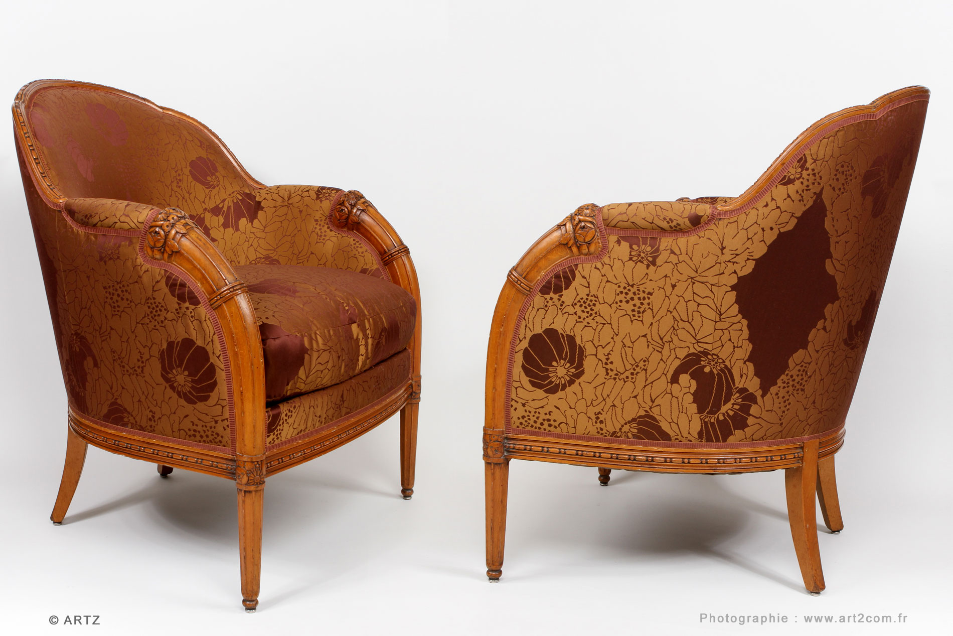Armchairs Paul FOLLOT