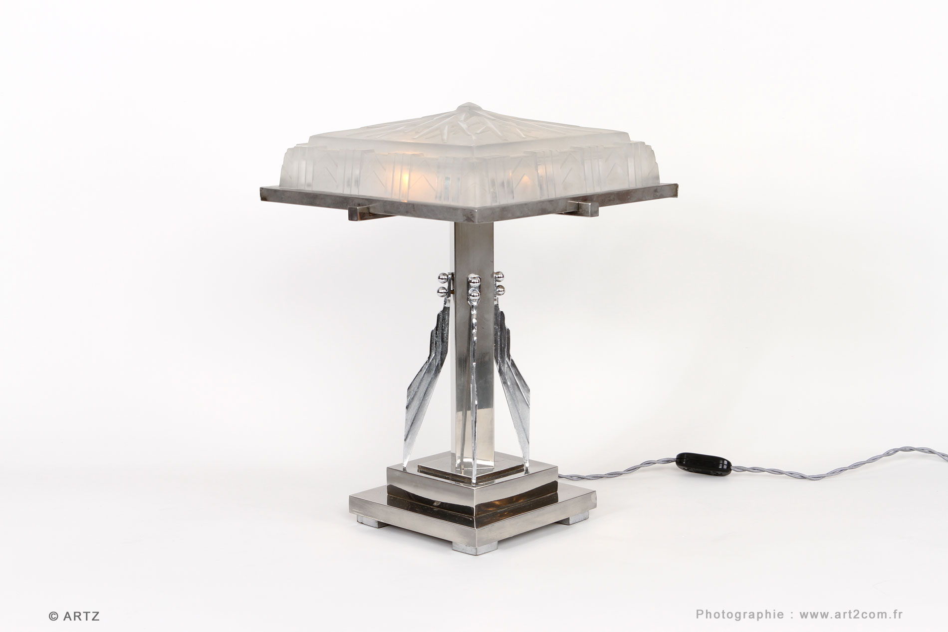 Lampe MULLER Frères Luneville 