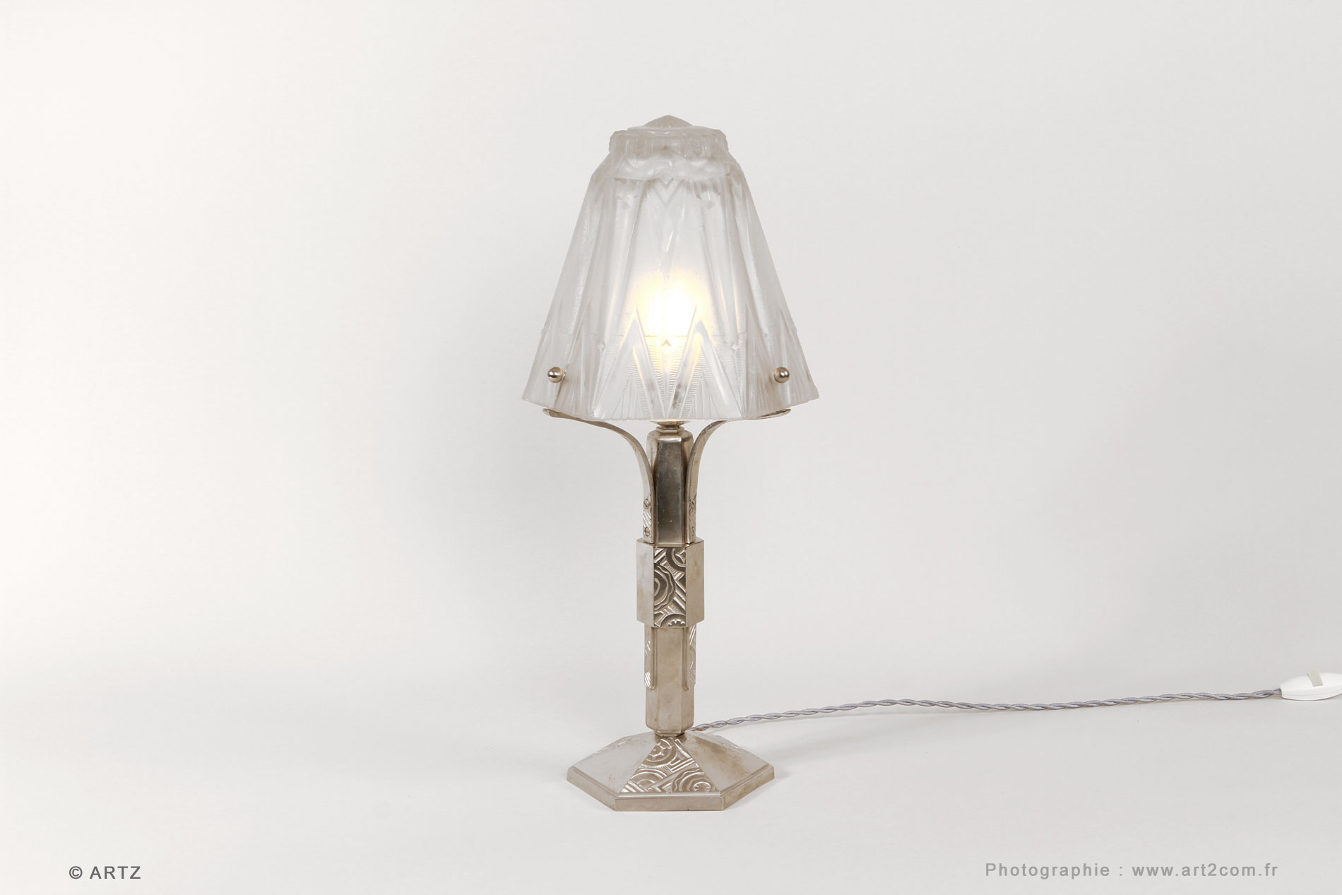 Lampe MULLER Frères Luneville