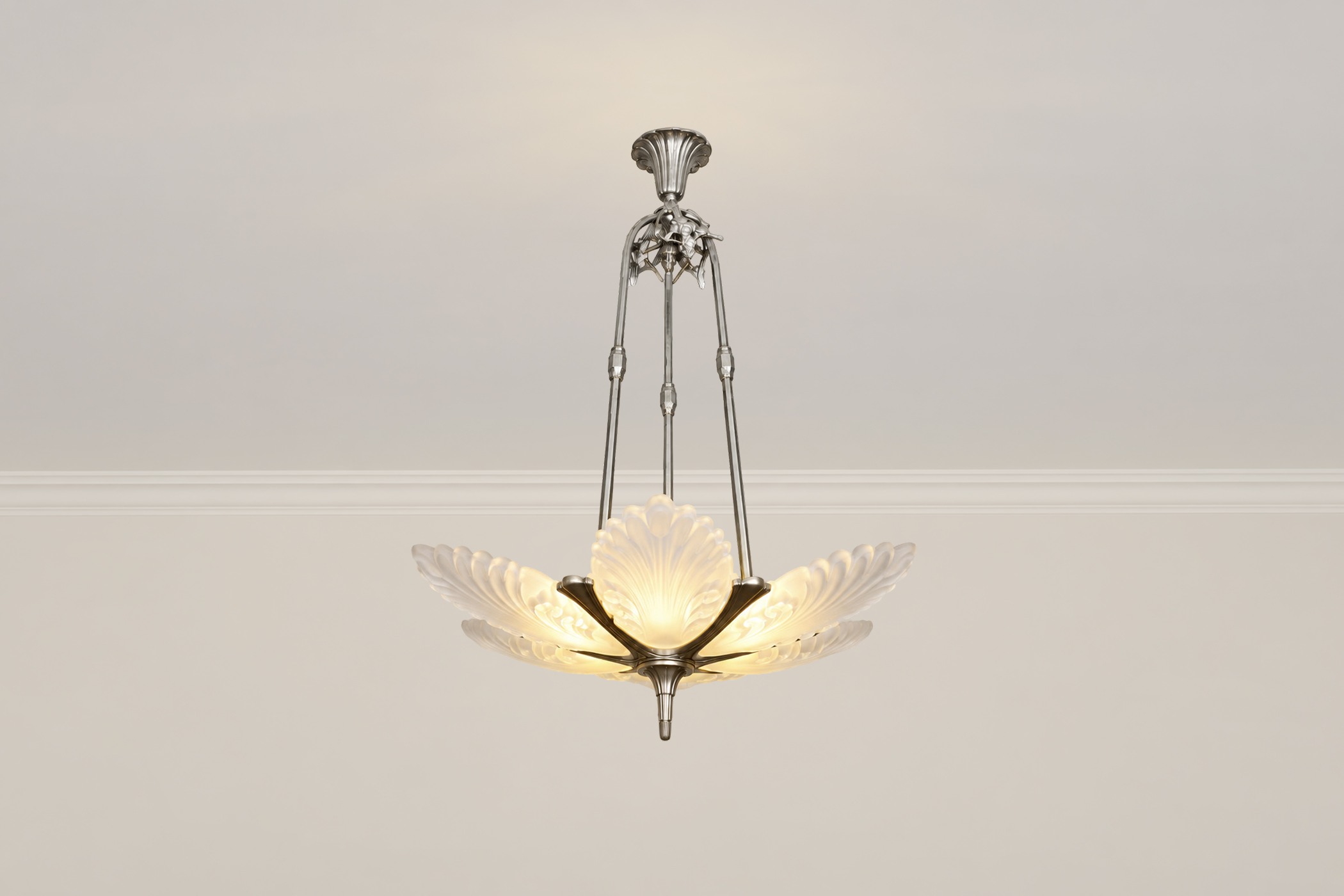 Lustre Georges LELEU