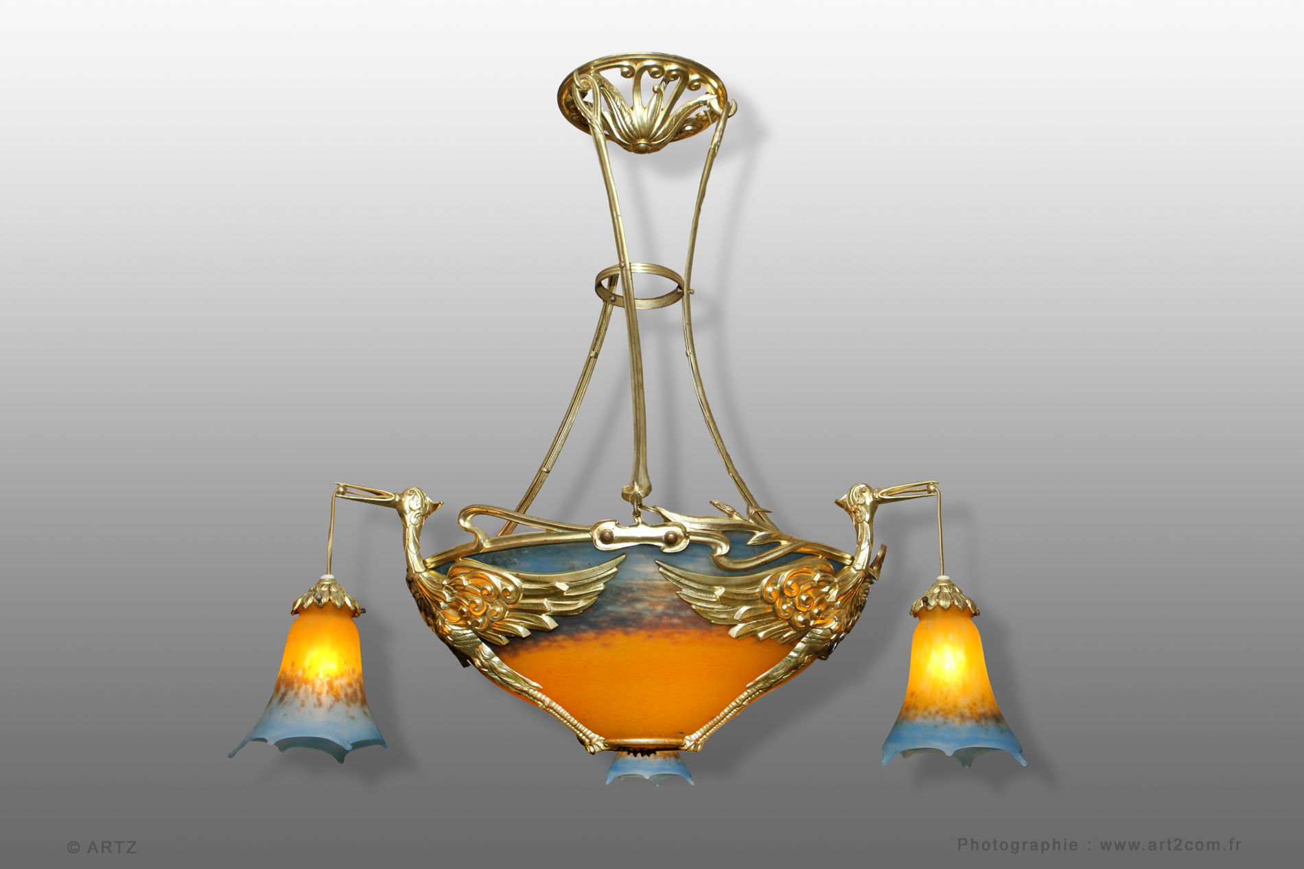 Lustre MULLER Frères Luneville