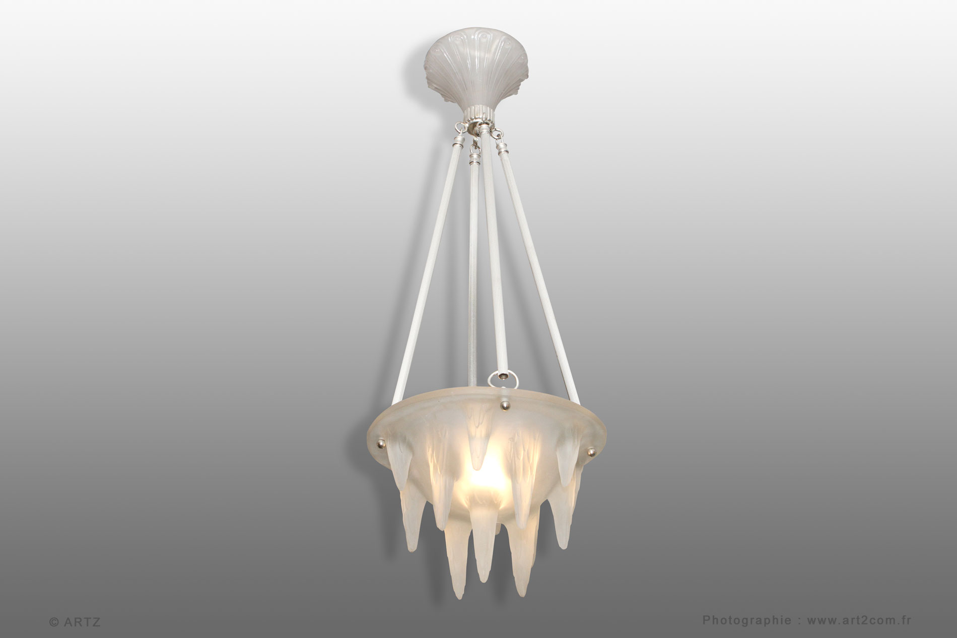 Chandelier R.LALIQUE