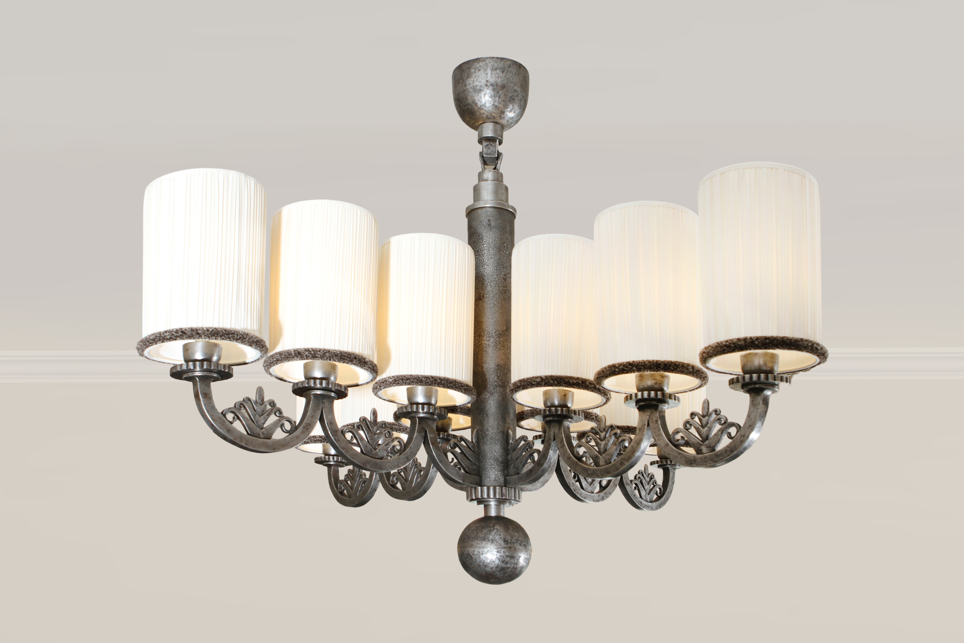 Exceptional chandelier Edgar BRANDT