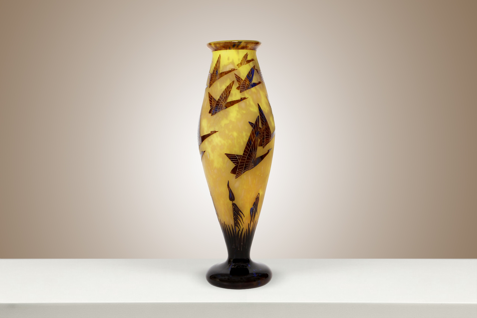 Vase CHARDER Le Verre Français