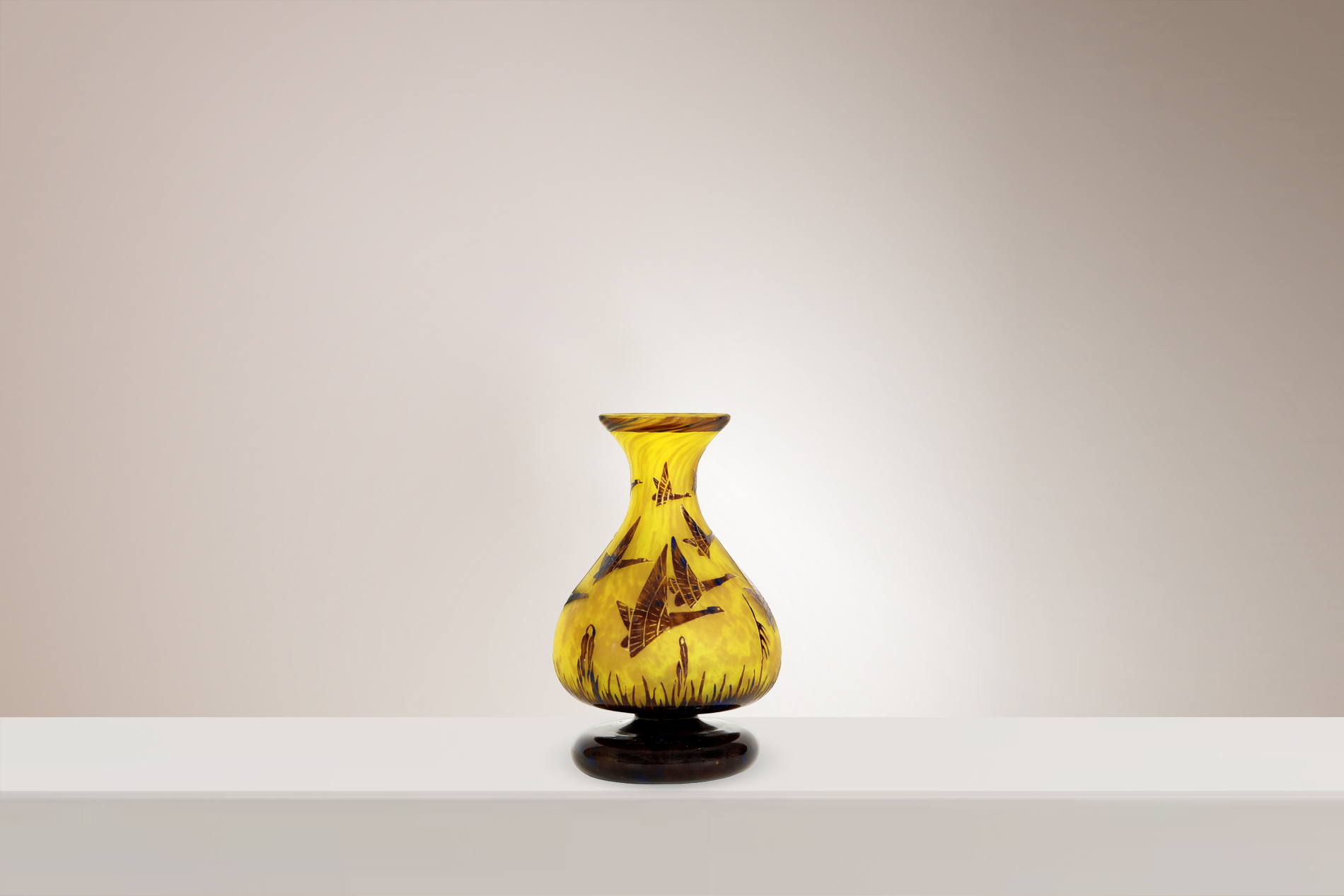Vase CHARDER Le Verre Français