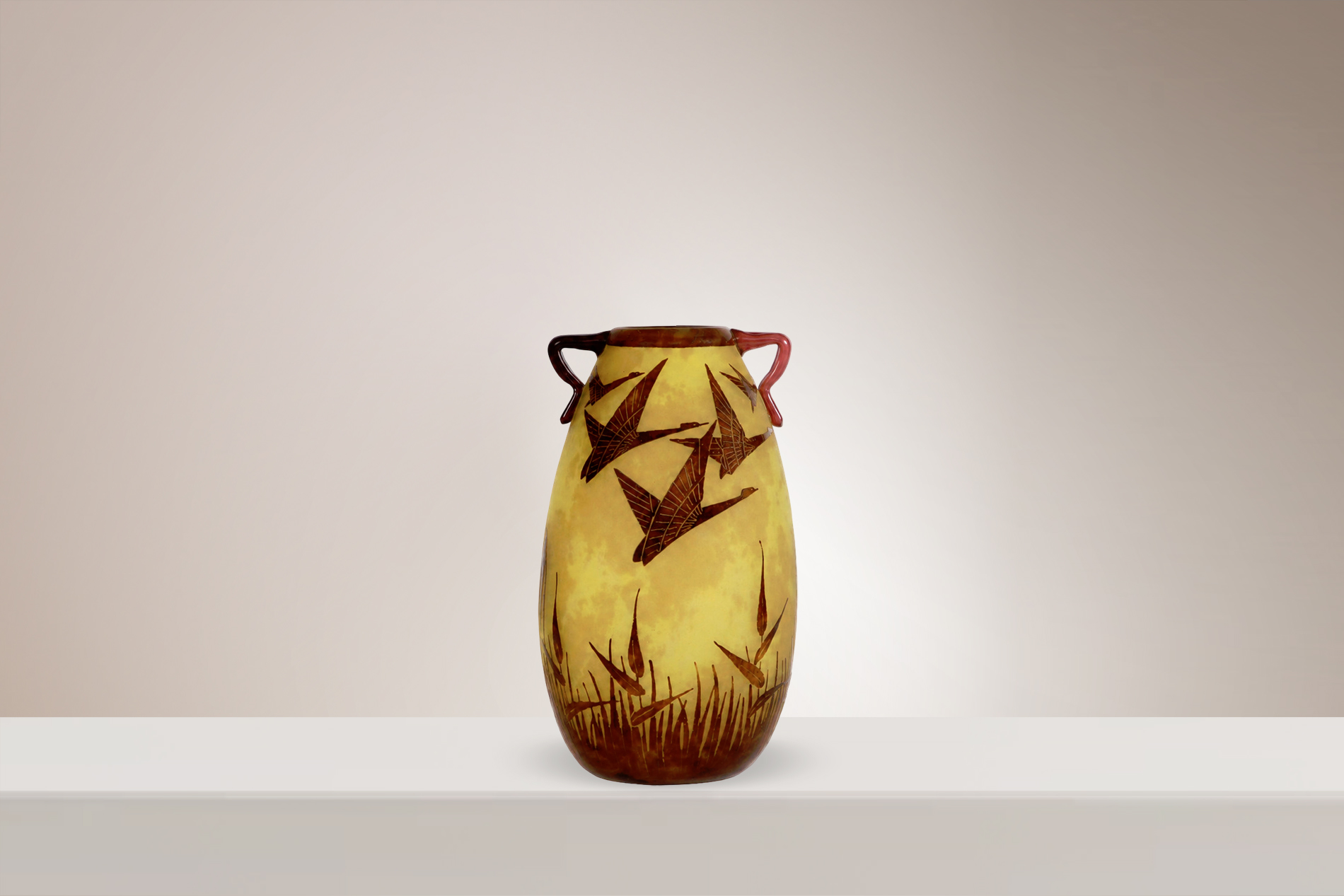 Vase CHARDER Le Verre Français