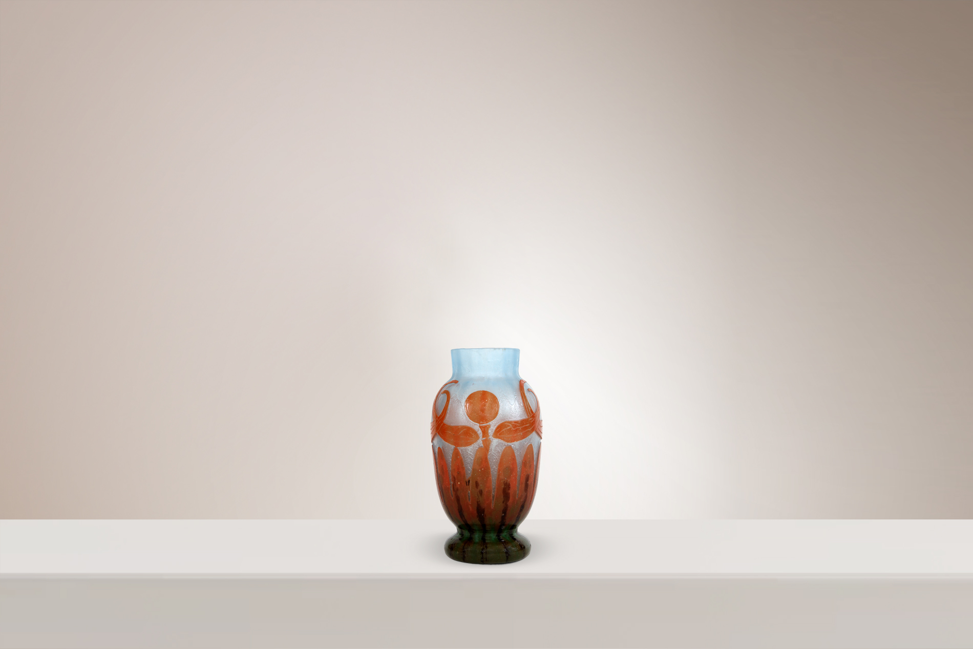 Vase CHARDER Le Verre Français