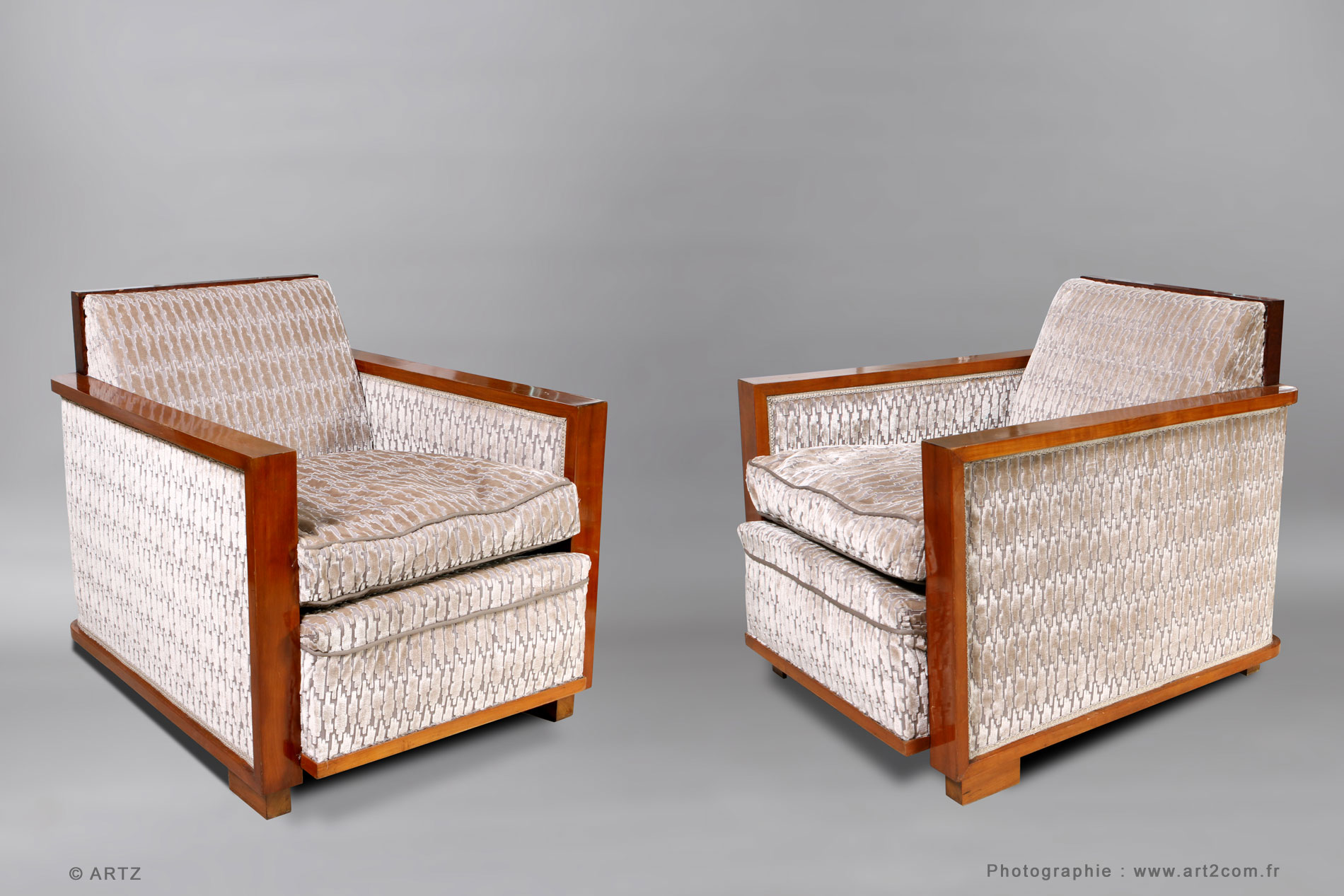 Fauteuils chaises art déco GALERIE ARTZ