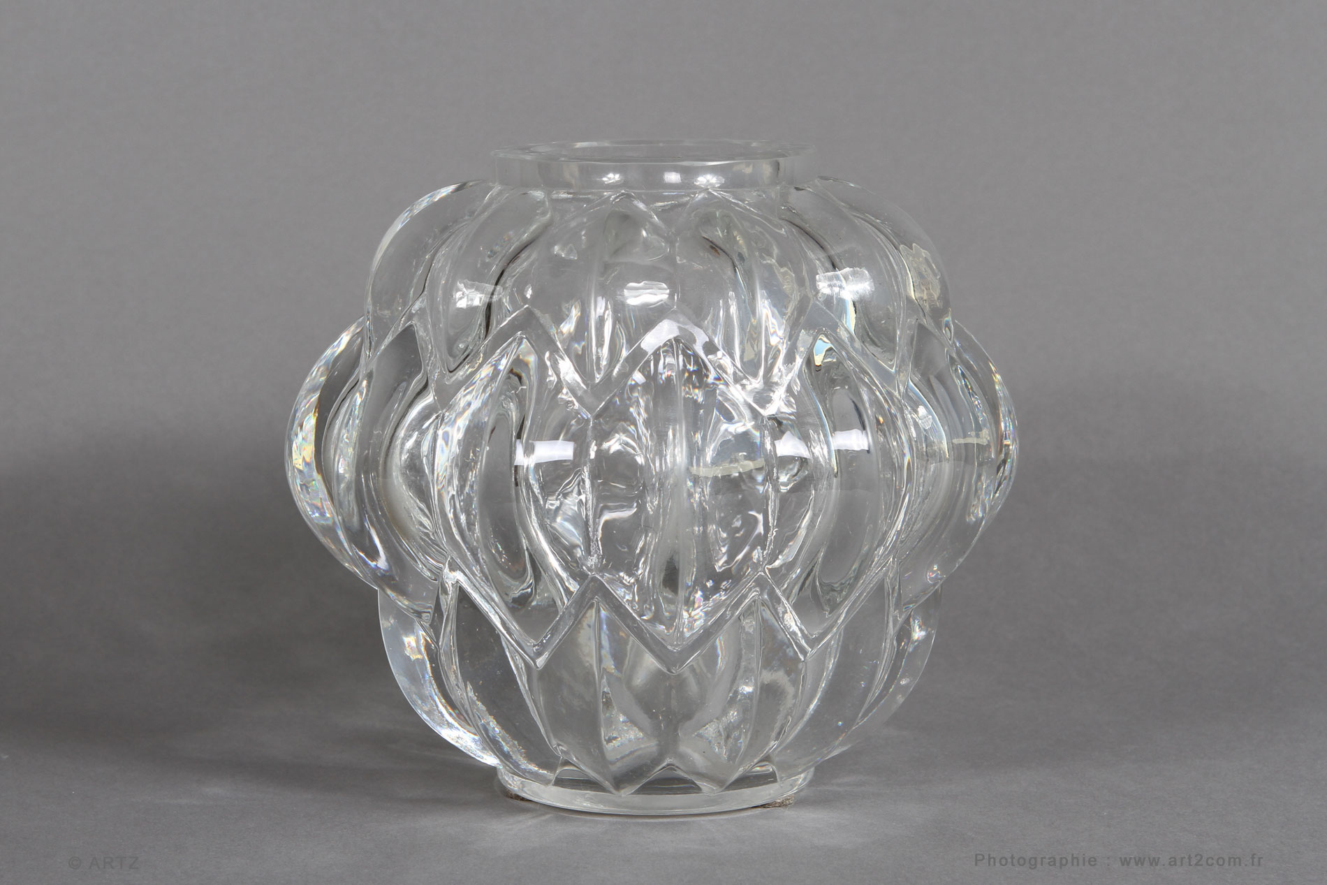 Vases René LALIQUE art déco GALERIE ARTZ